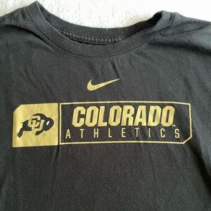 Colorado Buffaloes - CU Buffs - Nike short sleeve tee.  Good condition